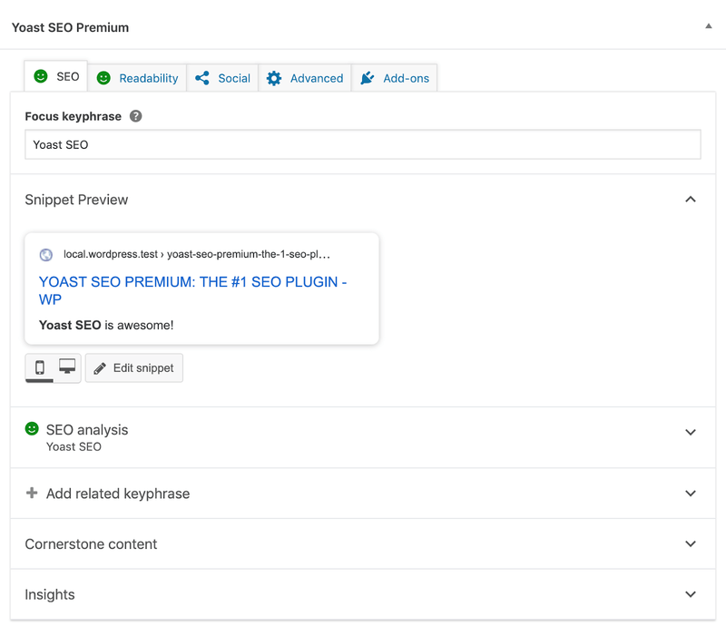 seo tools - yoast seo