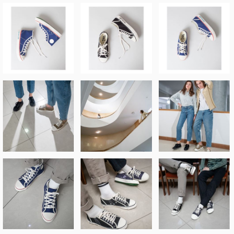 Размещение трех креативов в одной стилистике