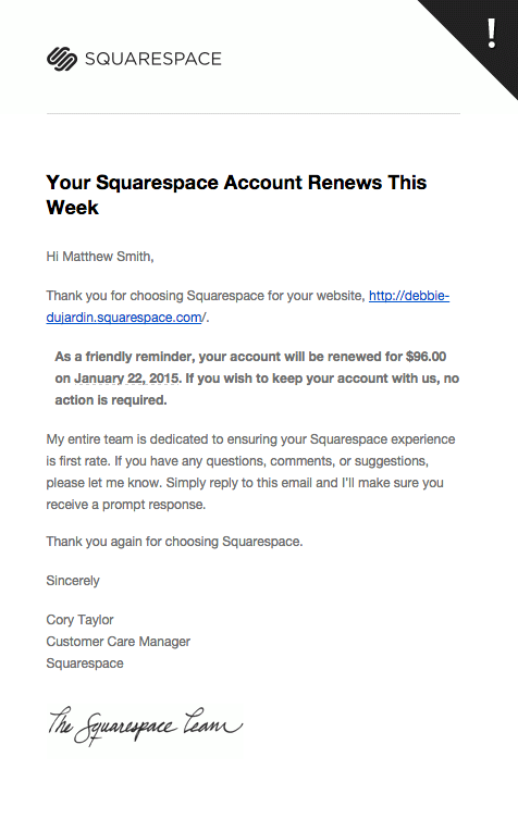 renewal email example renewal email example