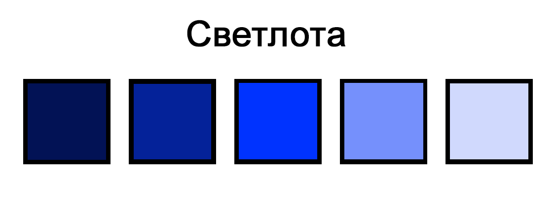 Пример светлоты