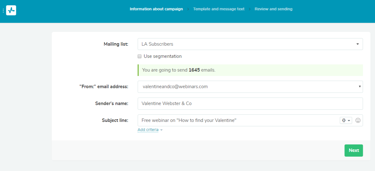 Create a campaign Create a campaign