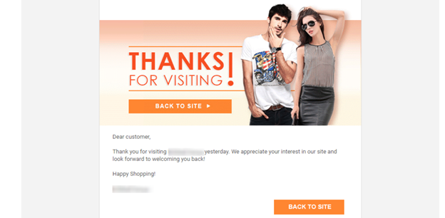 Thank you email Thank you email
