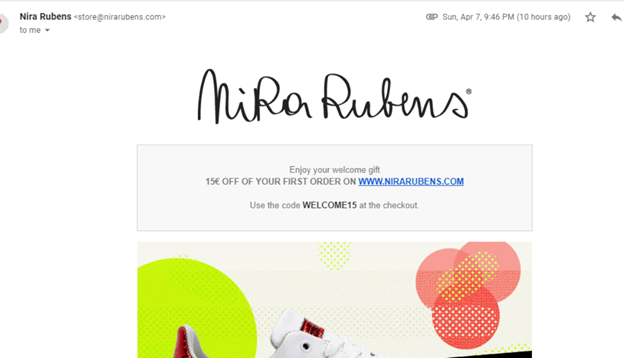 img-fluid Welcome email