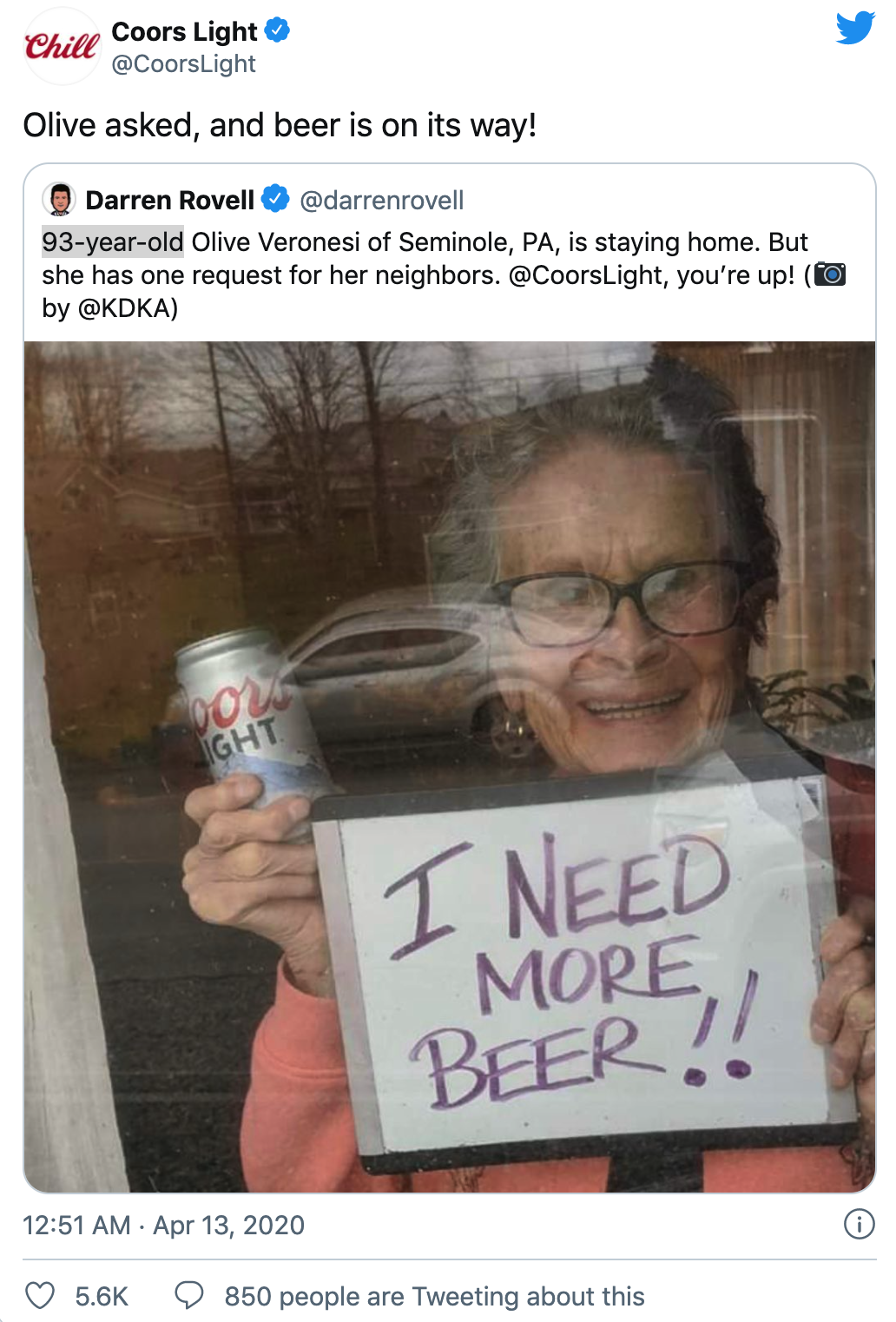 Coors Light Coors Light