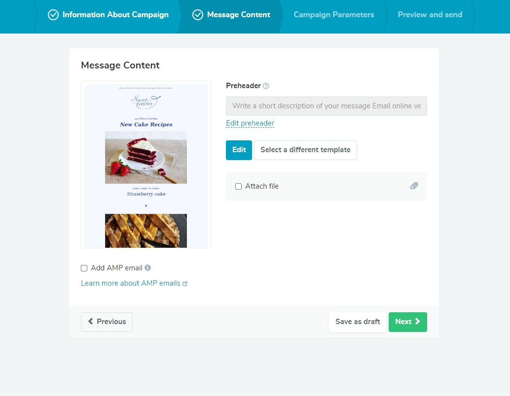 Creating an email preheader Creating an email preheader