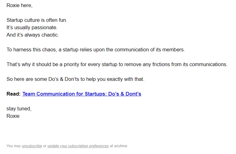 Plain-text newsletter from Growthrocks Plain-text newsletter from Growthrocks