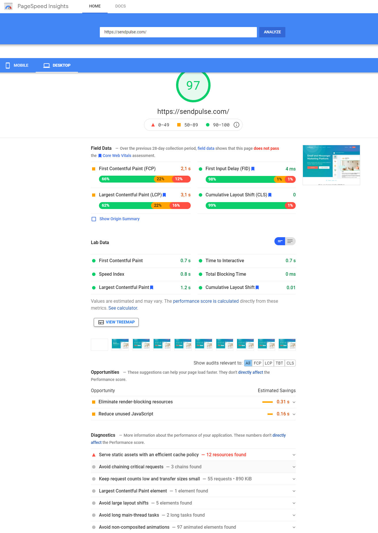 Page Speed Insights Page Speed Insights