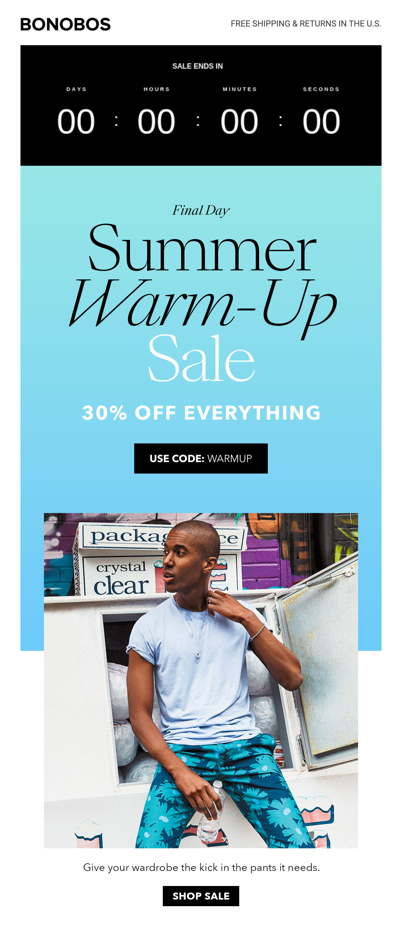 Email with a countdown timer Email with a countdown timer