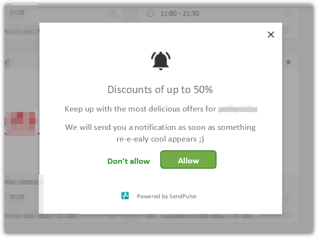 Web push notification Web push notification
