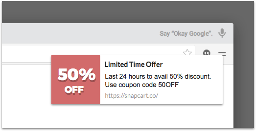 Web push notification Web