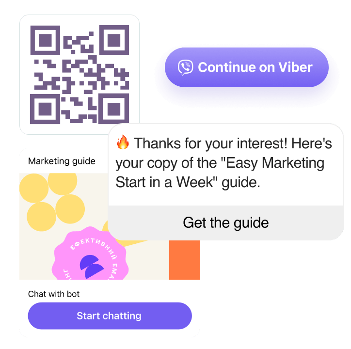 Viber-Chatbot für Marketing