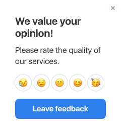 Wird automatisch auf SendPulse-basierten Websites angezeigt