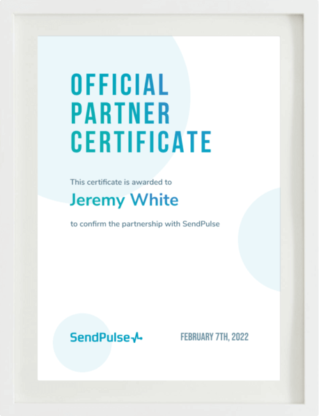 cetificate