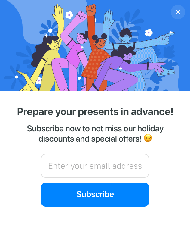 Intelligente Pop-ups für die Website