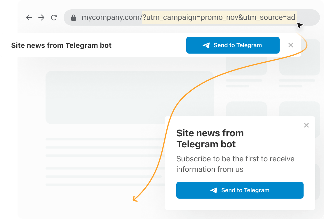 Chatbot-Abonnenten UTM-Tags und -Variablen zuweisen