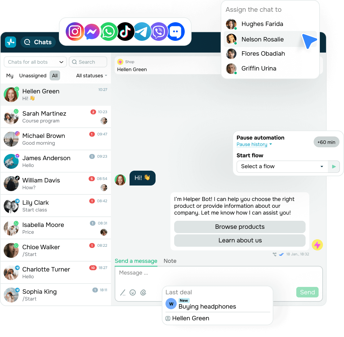 One workspace for every message