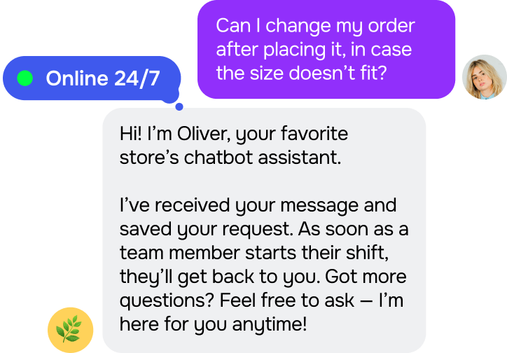 Can chatbots reply to comments 24/7?